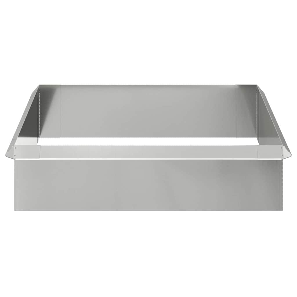 Φράχτες με σαλιγκάρια 8 pcs Ασημί Επικαλυμμένος Χάλυβας - Image 6