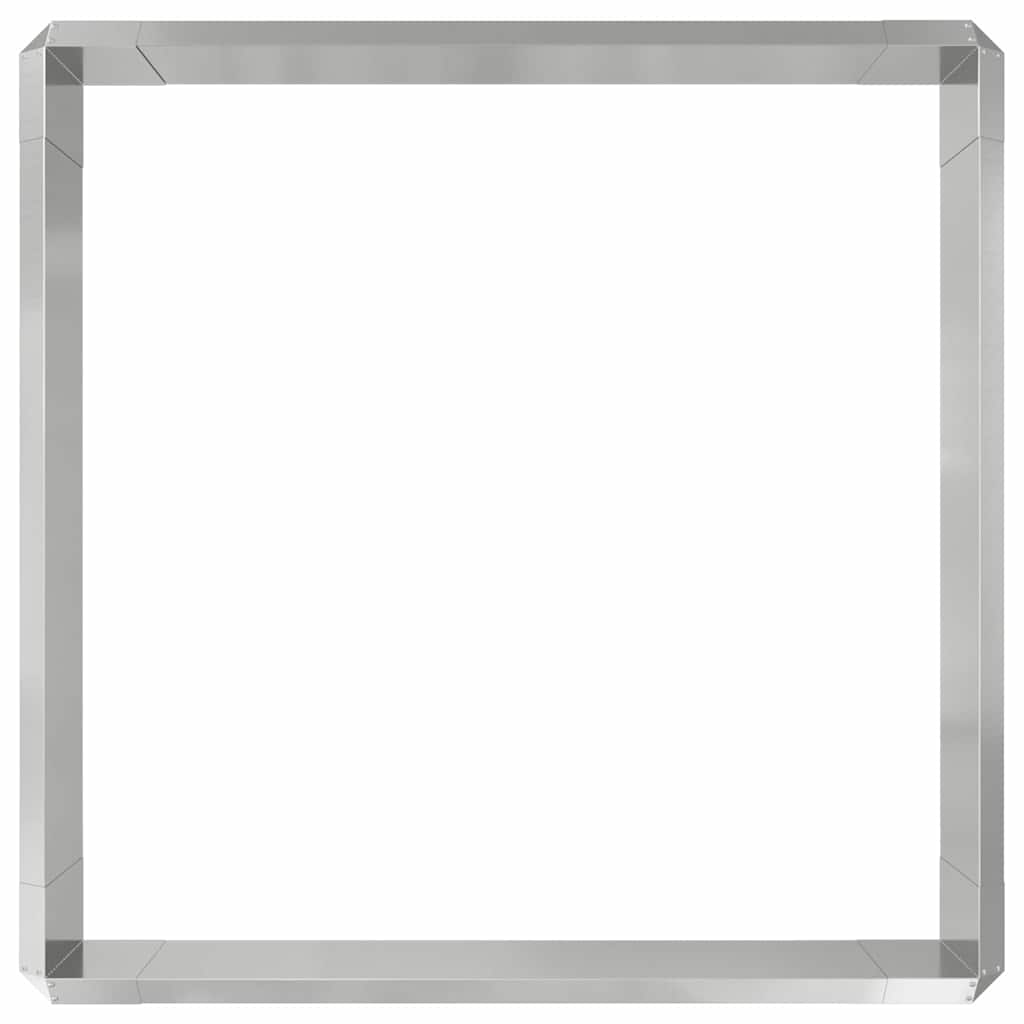 Φράχτες με σαλιγκάρια 8 pcs Ασημί Επικαλυμμένος Χάλυβας - Image 7