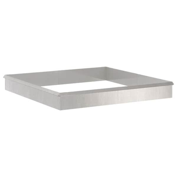 vidaXL R&auml;stikuaed 12 tk 100 x 3,5 x 25 cm Roostevaba teras H&otilde;bedane