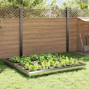 Ograje proti polžem 12 pcs srebrna Cinkana jeklena