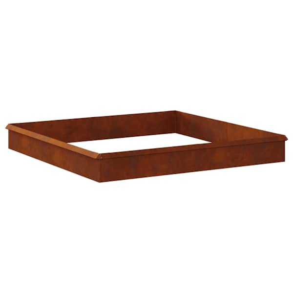 vidaXL R&auml;stikuaed 12 tk 100 x 3,5 x 25 cm terase t&uuml;&uuml;p Rooste