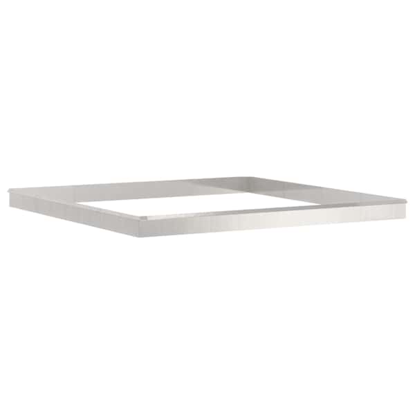 vidaXL R&auml;stikuaed 20 tk 100 x 3,5 x 25 cm Roostevaba teras H&otilde;bedane