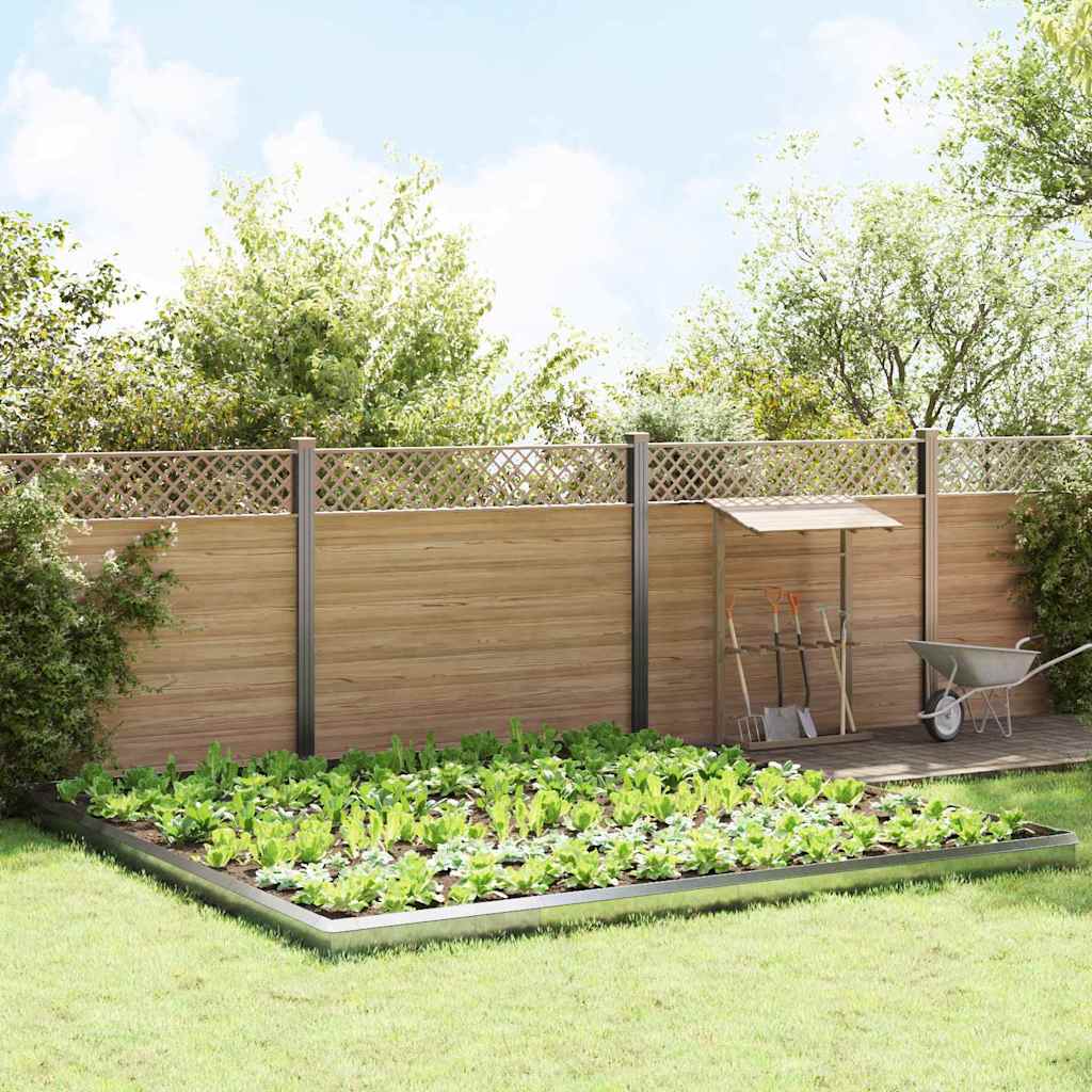 vidaXL Garduri pentru melci 20 pcs Argintiu Oțel Galvanizat