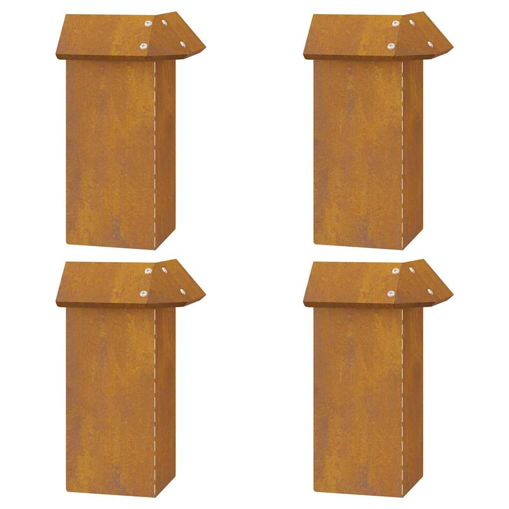 Φράχτες με σαλιγκάρια 20 pcs Σκ rusty - Image 6