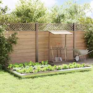 Ograje proti polžem 16 pcs srebrna Cinkana jeklena