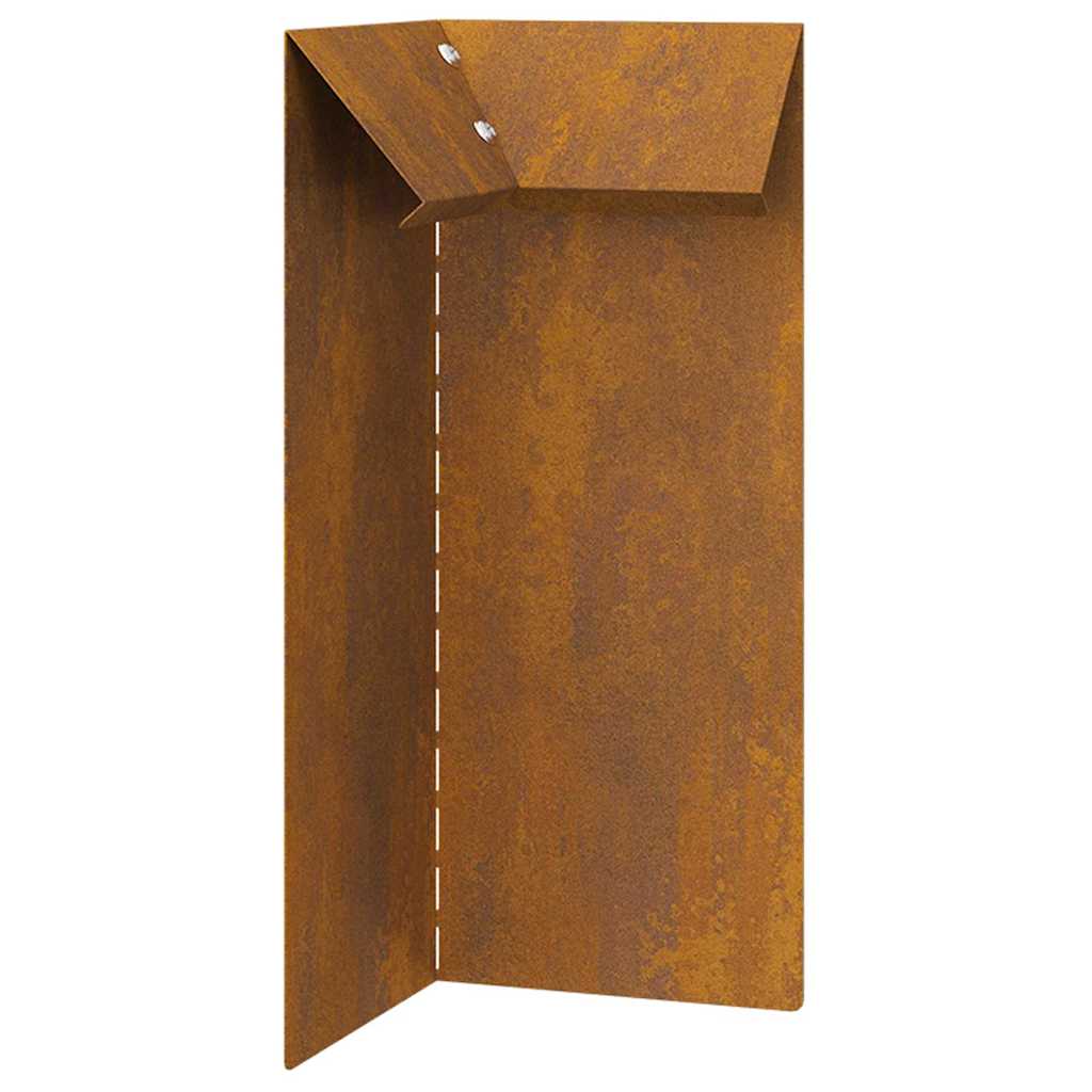 Φράχτες με σαλιγκάρια 16 pcs Σκ rusty - Image 6