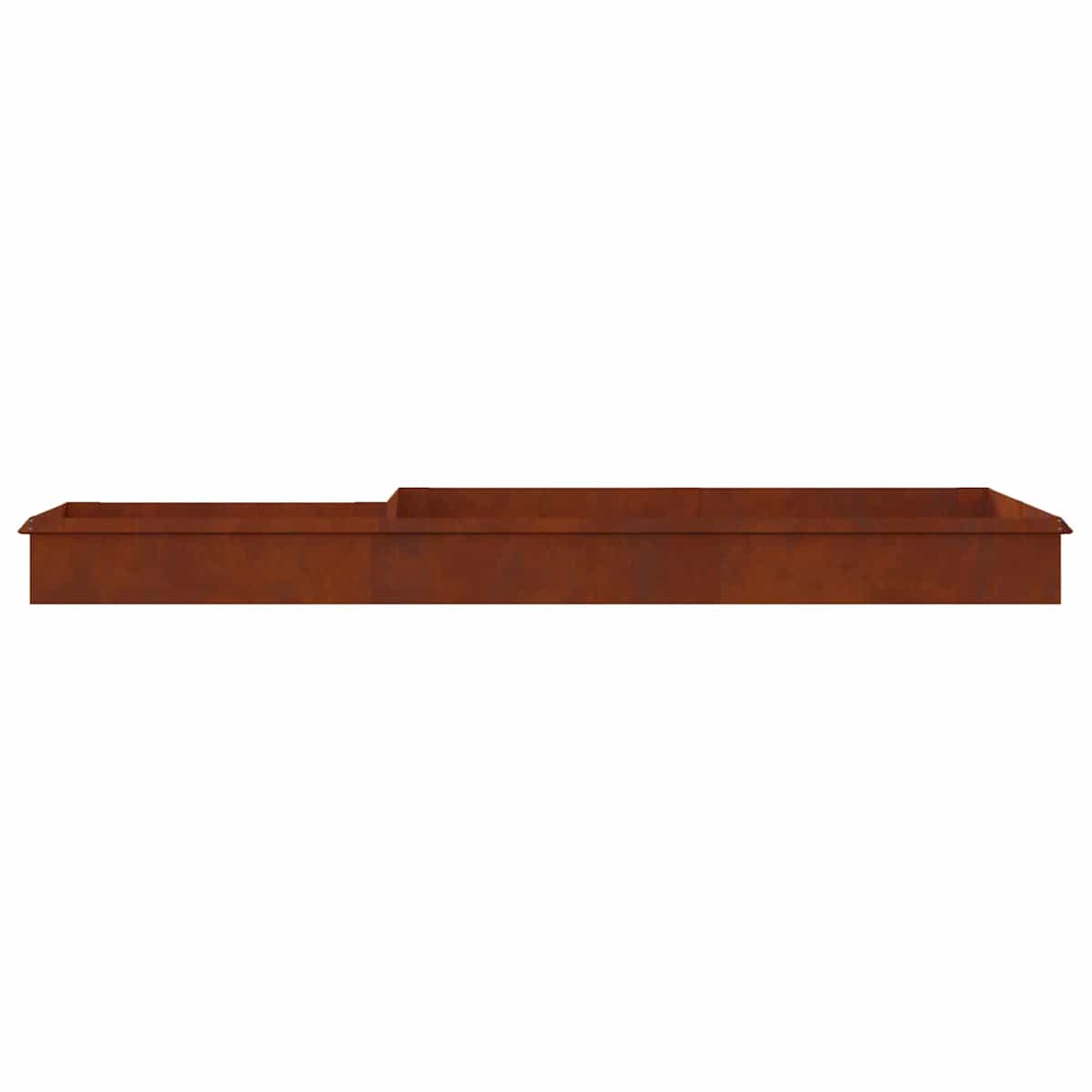 Sneglehegn 100 x 3,5 x 25 cm Cortenstål Rusten - Billede 7