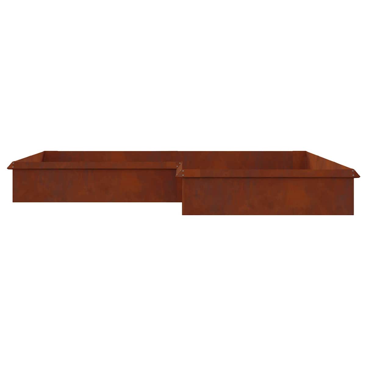 Sneglehegn 100 x 3,5 x 25 cm Cortenstål Rusten - Billede 8