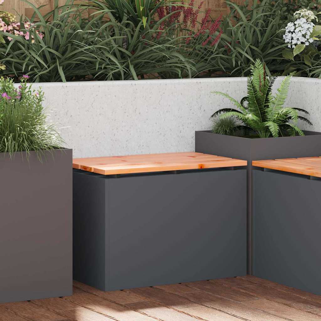 Mobilier de grădină - Bancă de grădină Antracit 60 x 40 x 43 cm Oțel