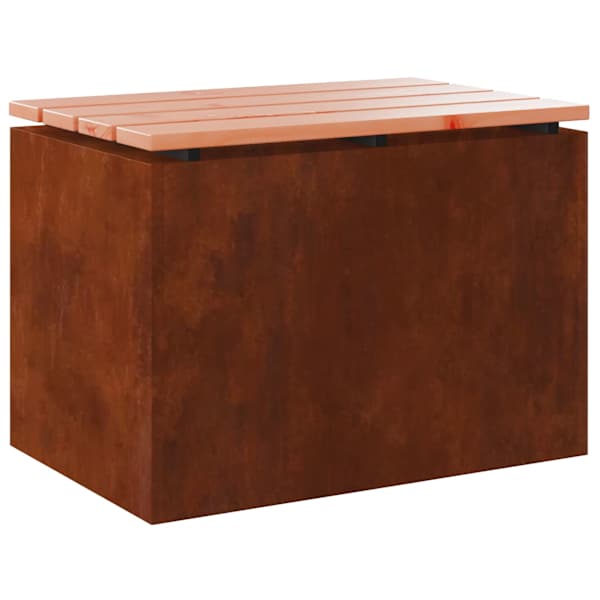 vidaXL Aiapink 1 -Seater 60 x 40 x 43 cm Kulunud teras Rooste