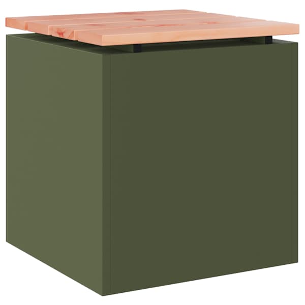 vidaXL Aiapink Oliiviroheline 40 x 40 x 43 cm Teras