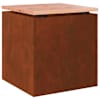 vidaXL Aiapink 1 -Seater 40 x 40 x 43 cm Kulunud teras Rooste