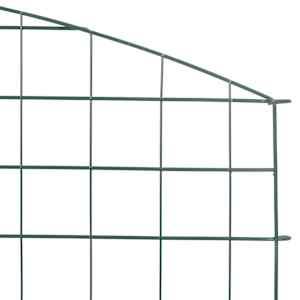 Sada plotu na rybník 5 pcs Zelená 100 x 50 cm Ocel - obrázek 5