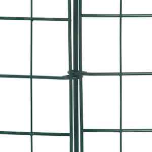 Sada plotu na rybník 5 pcs Zelená 100 x 50 cm Ocel - obrázek 6