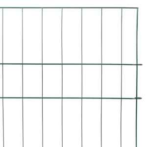 Sada plotu na rybník 5 pcs Zelená 100 x 50 cm Ocel - obrázek 5