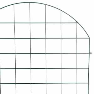 Sada plotu na rybník 8 pcs Zelená 50 x 80 cm Ocel - obrázek 5