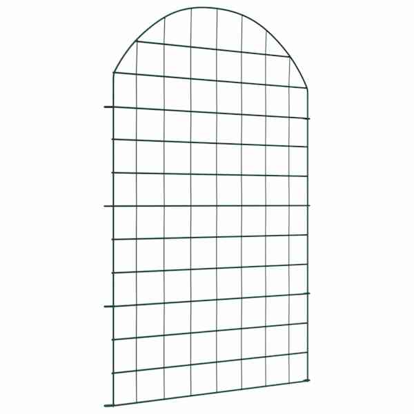 vidaXL Tiikide aiapink 8 tk 50 x 80 cm Teras Roheline