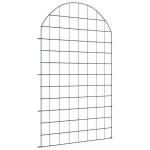 Komplet ograje za ribnik 8 pcs Zelena 50 x 80 cm Jeklo