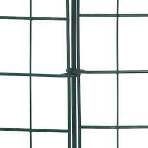 Sada plotu na rybník 8 pcs Zelená 50 x 80 cm Ocel - obrázek 6