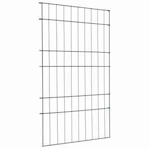 Komplet ograje za ribnik 8 pcs Zelena 50 x 80 cm Jeklo