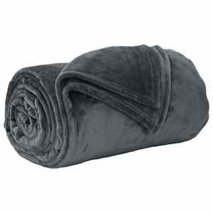 vidaXL Pleed Tumehall 130 x 150 cm 0.51 kg Fliis
