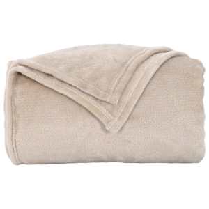 Dekorační deky 6 pcs Béžová 220 x 240 cm Fleece - obrázek 5