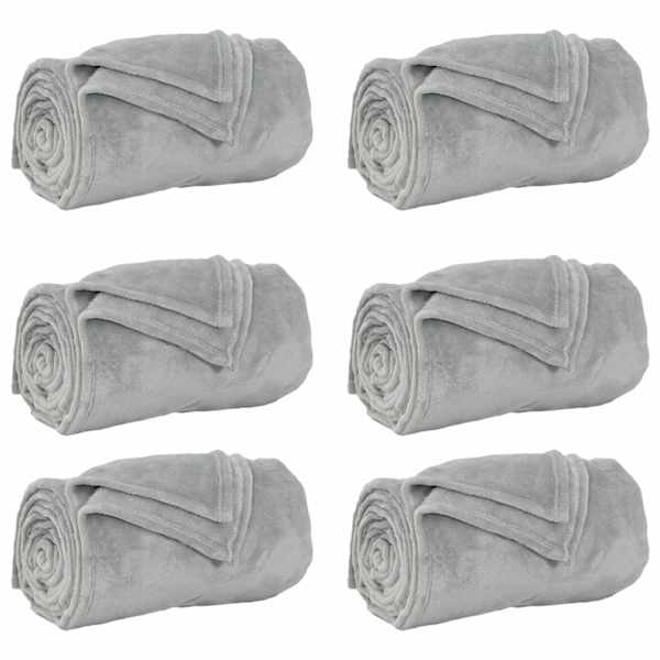 vidaXL Viskab tekid 6 tk Hall 240 x 270 cm 10.11 kg Fliis
