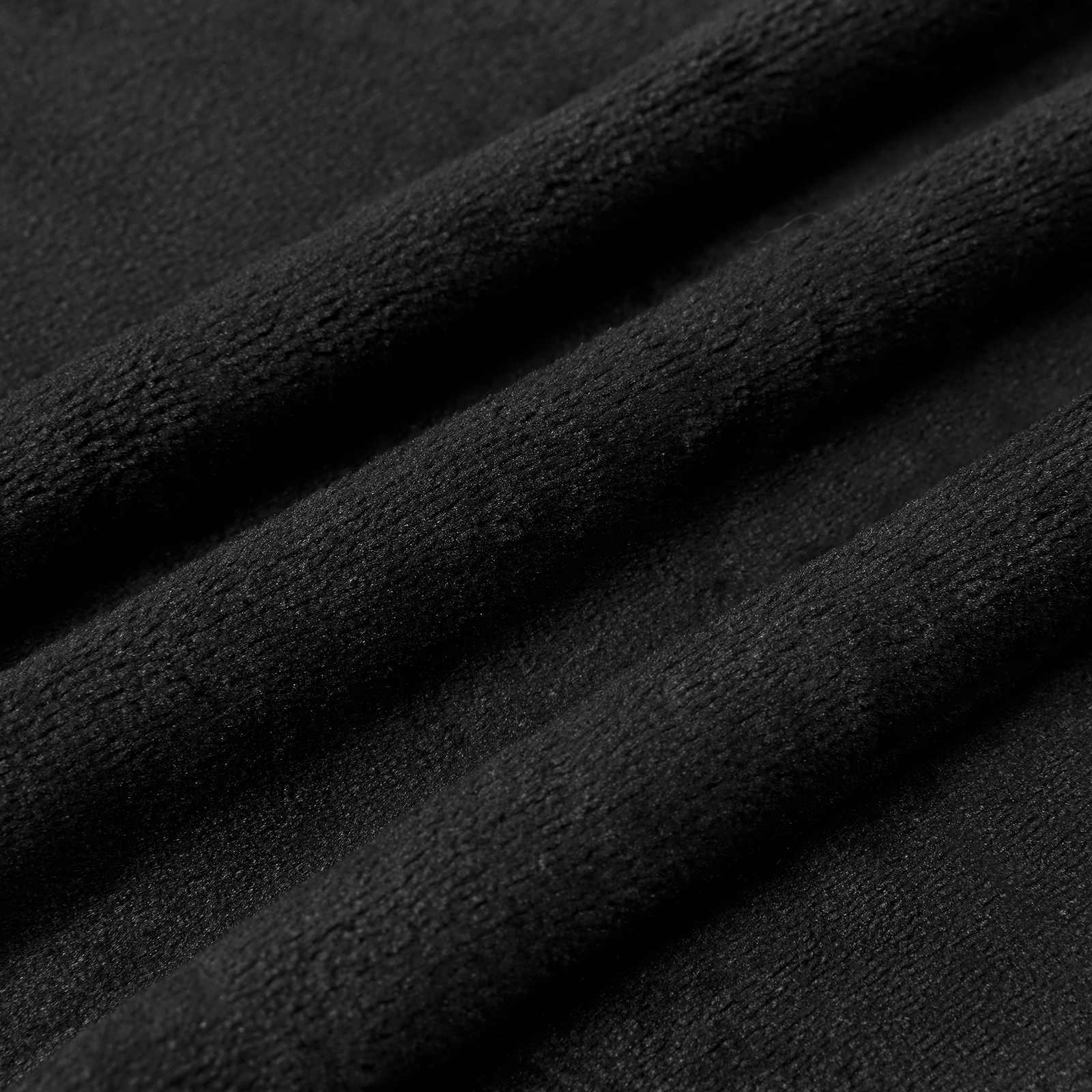 Kleden 6 stuks Zwart 240 x 270 cm Fleece image 7