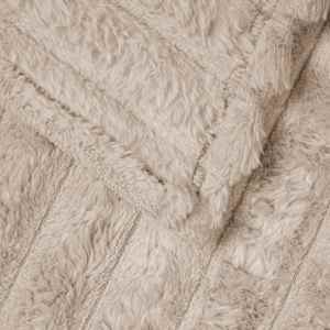 Plažová deka Béžová 270 x 240 cm Fleece - obrázek 5