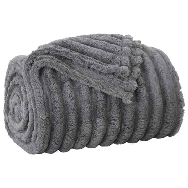 vidaXL Pleed Tumehall 240 x 220 cm 1.36 kg Fliis