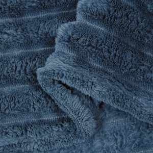 Plažová deka Námořnická modrá 150 x 130 cm Fleece - obrázek 6