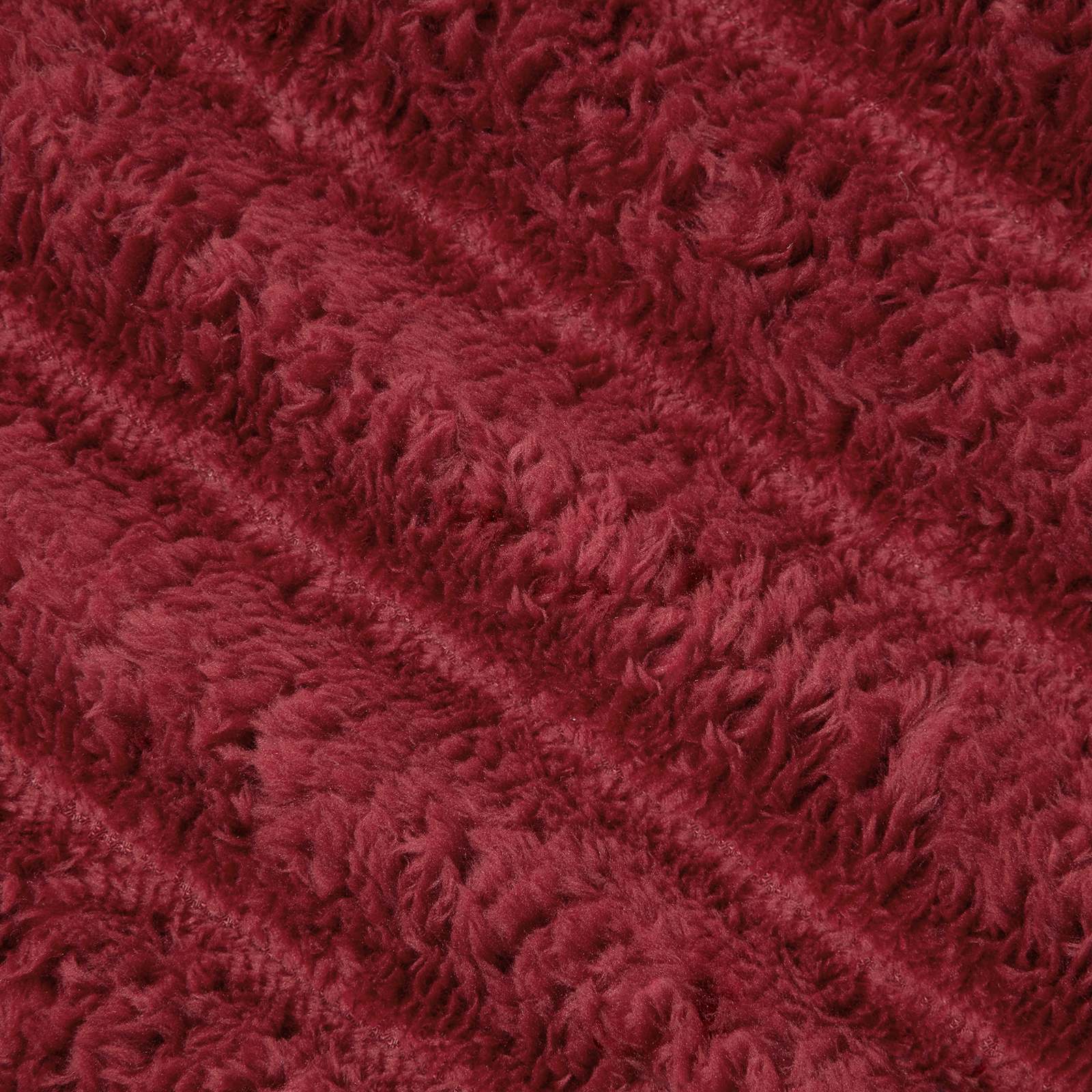 Gooi Deken Bordeaux Rood 150 x 130 cm Fleece image 7