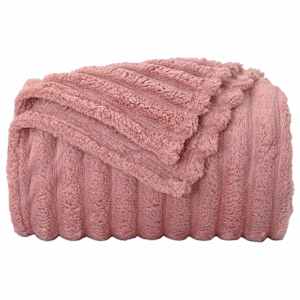 Plažová deka Růžová 150 x 130 cm Fleece - obrázek 4