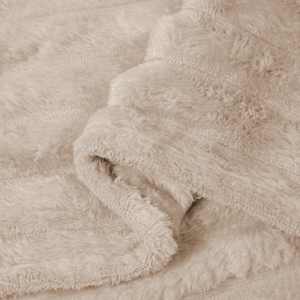 Dekorační deky 6 pcs Béžová 200 x 150 cm Fleece - obrázek 7