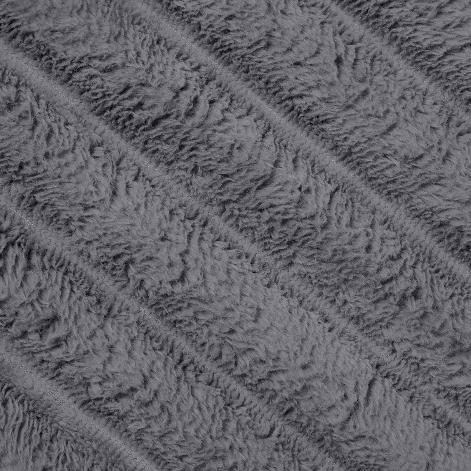 Pături de aruncat 6 pcs Gri închis 150 x 130 cm Molton [6]