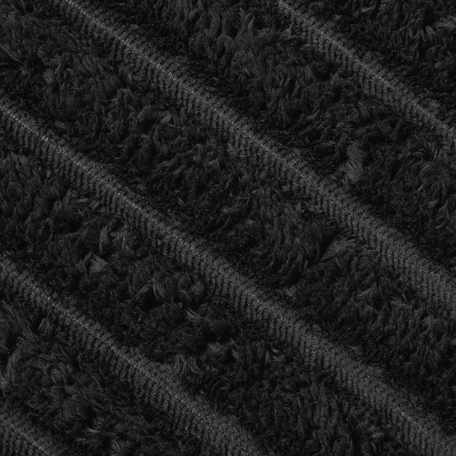 Kleden 6 stuks Zwart 150 x 130 cm Fleece image 7