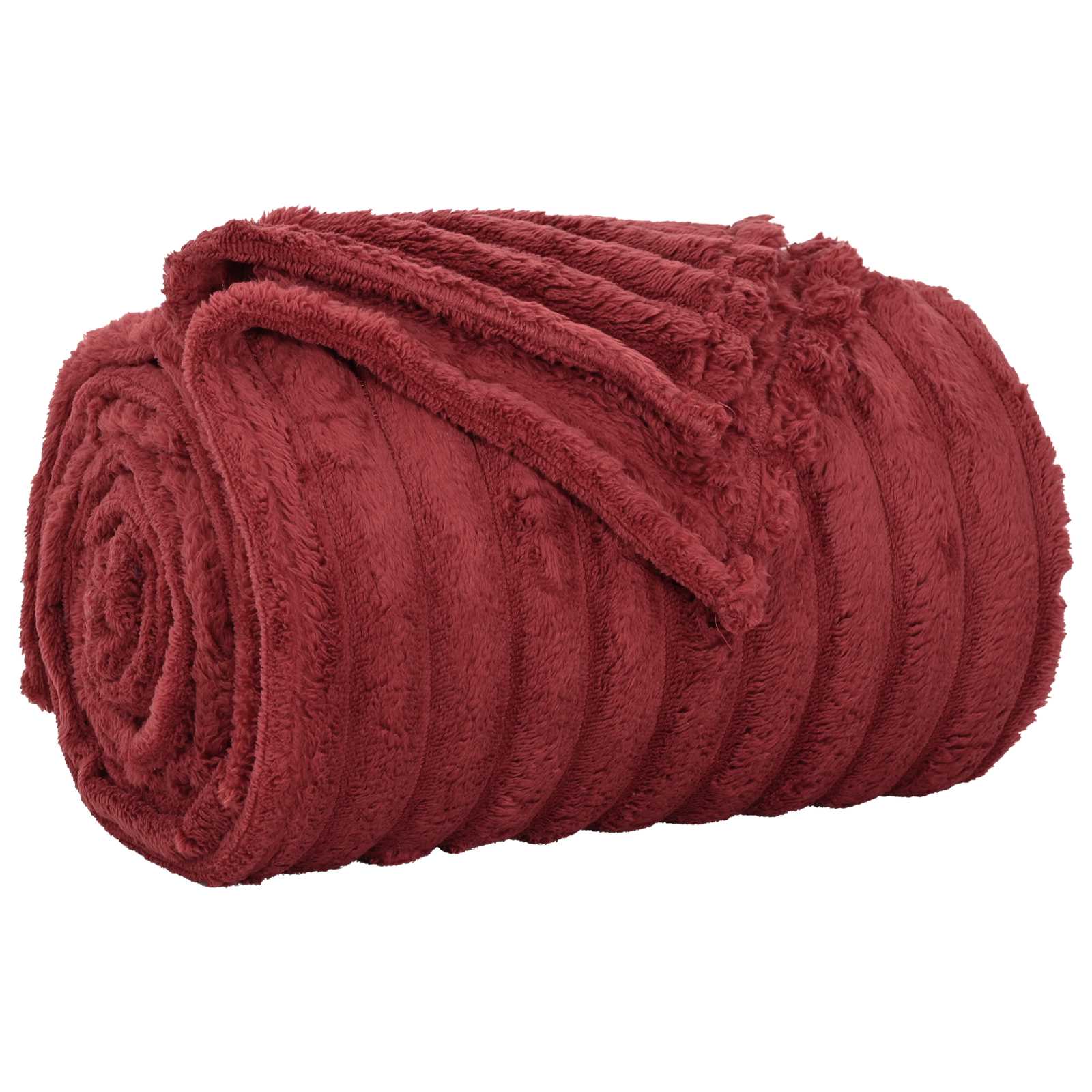 Kleden 6 stuks Bordeaux Rood 150 x 130 cm Fleece image 4