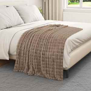 Plažová deka Velbloudí 150 x 130 cm Fleece - obrázek 3