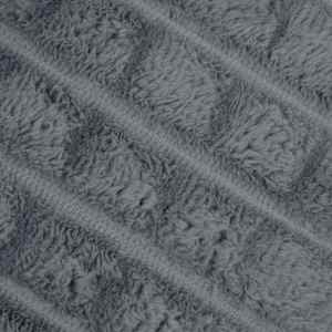 Plažová deka Tmavě šedá 200 x 150 cm Fleece - obrázek 7