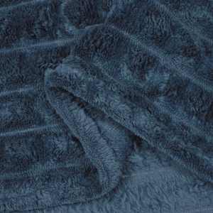 Plažová deka Námořnická modrá 200 x 150 cm Fleece - obrázek 6
