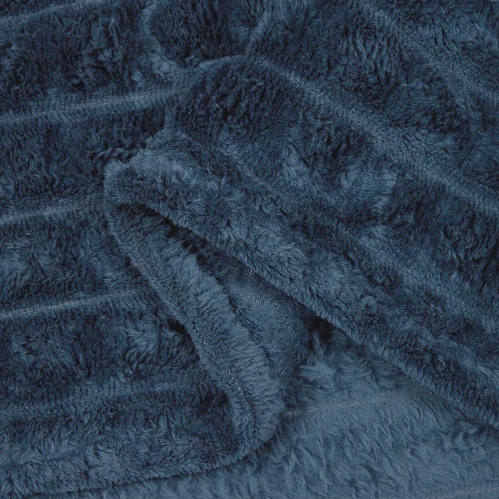 Gooi Deken Marineblauw 270 x 240 cm Fleece image 4