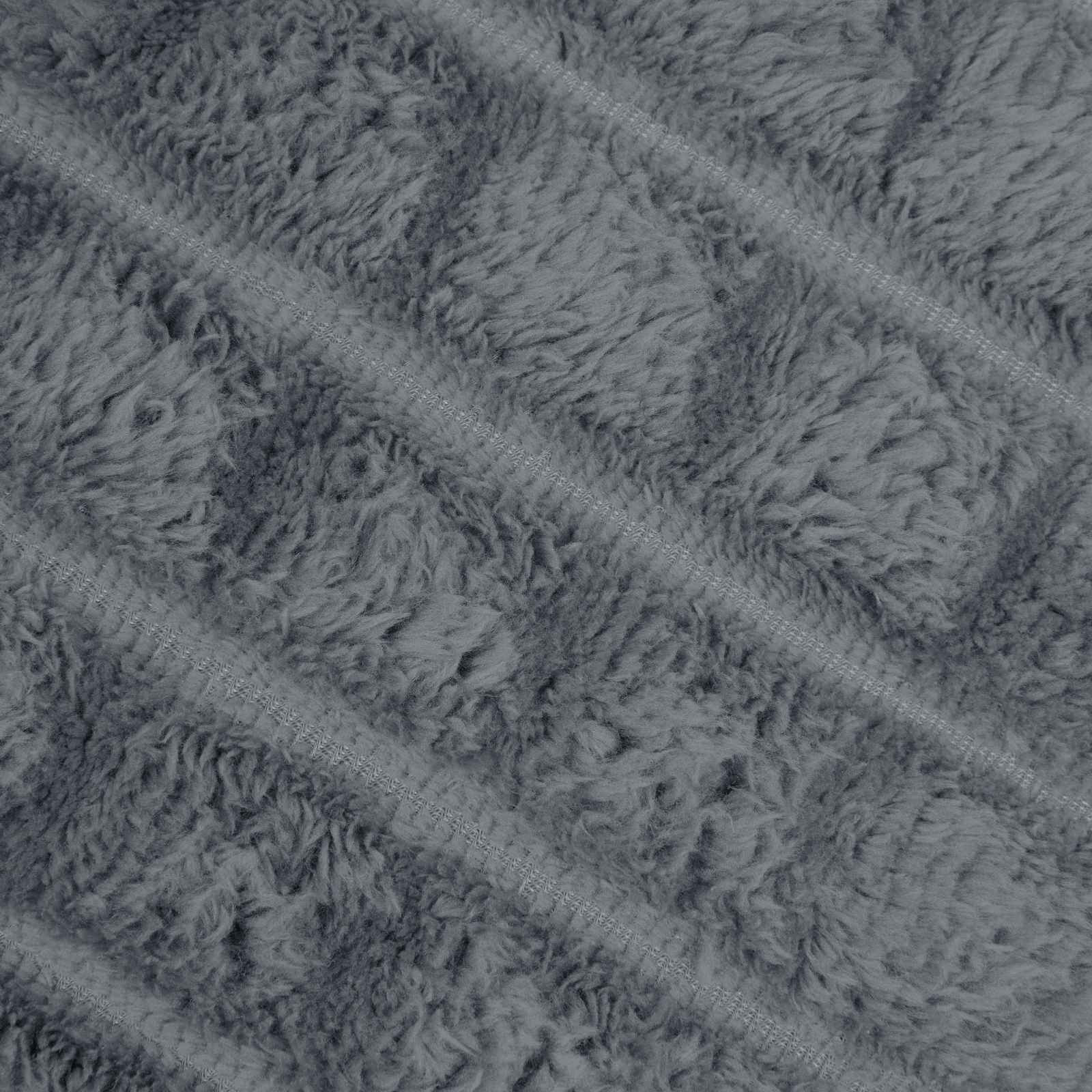 Pături de aruncat 6 pcs Gri închis 270 x 240 cm Molton [6]