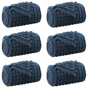 Dekorační deky 6 pcs Námořnická modrá 240 x 220 cm Fleece - obrázek 2