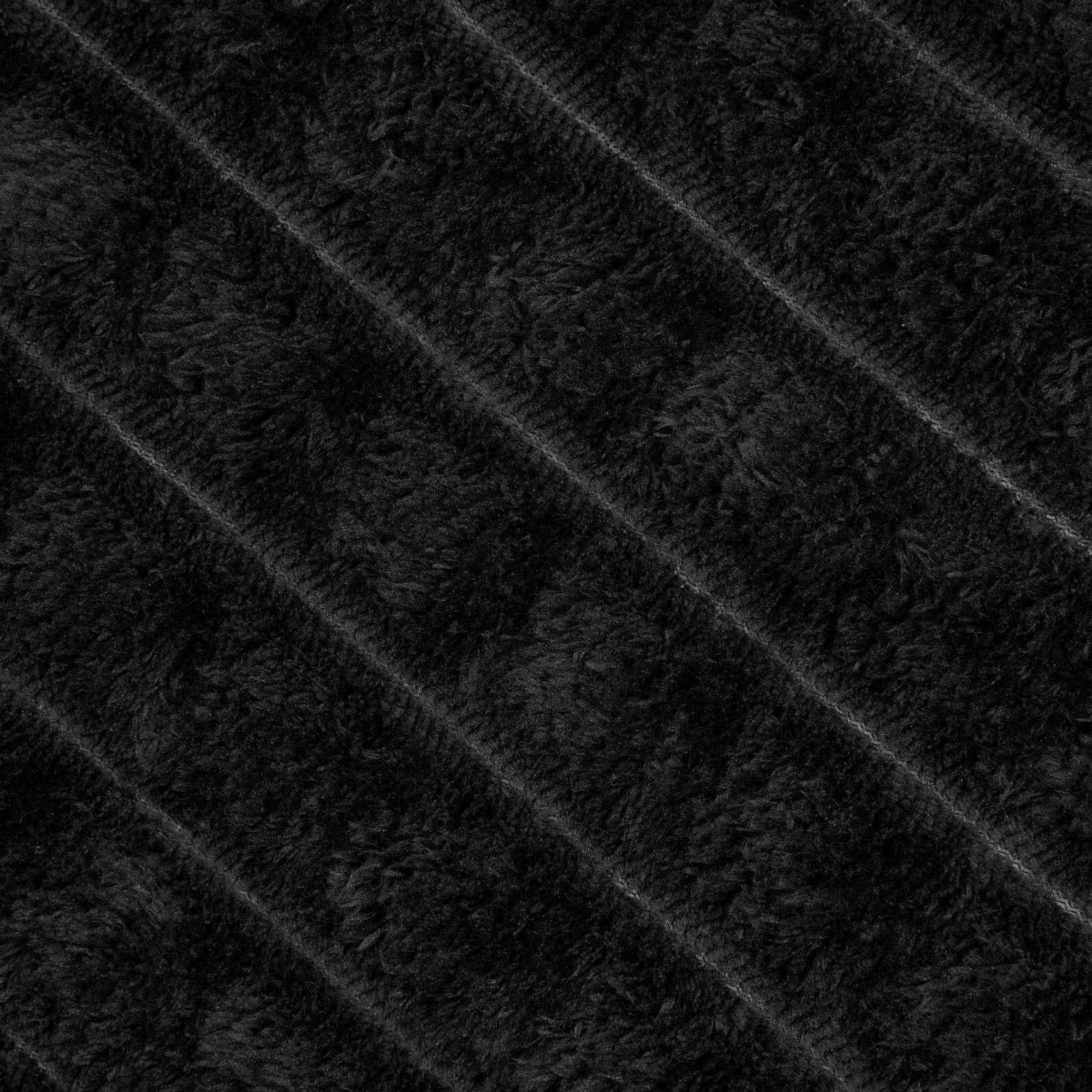 Kleden 6 stuks Zwart 240 x 220 cm Fleece image 5