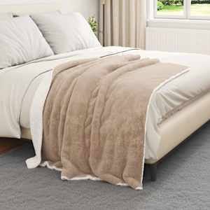 Plažová deka Velbloudí 130 x 150 cm Fleece - obrázek 3
