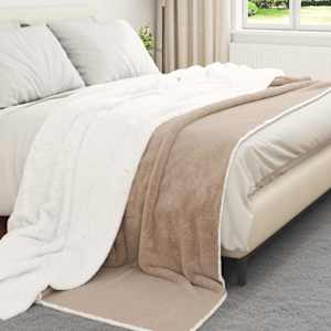 Plažová deka Velbloudí 240 x 270 cm Fleece - obrázek 3