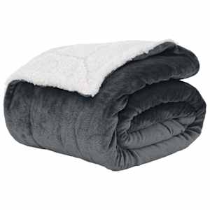 vidaXL Pleed Tumehall 130 x 150 cm 1 kg Fliis