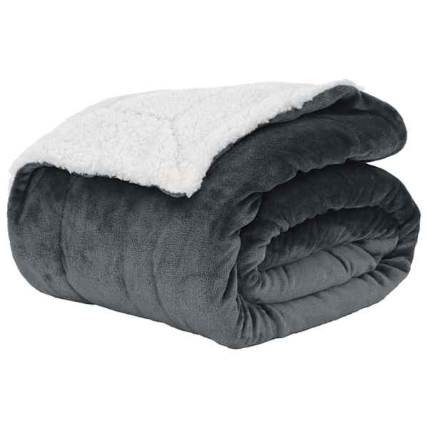 vidaXL Pleed Tumehall 220 x 240 cm 2.67 kg Fliis