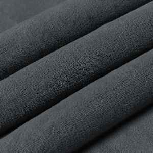 Plažová deka Tmavě šedá 240 x 270 cm Fleece - obrázek 7