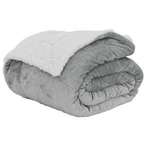 vidaXL Pleed Hall 130 x 150 cm 1 kg Fliis